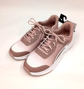 Athletic Works Women's Size 6-11 Pink Mesh Memory Foam Athletic Sneakers Shoes - Picture 1 of 9
