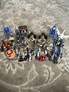 Lego Star Wars Lot Set & Minifigure Lot 40 Figures 4 Complete Sets - Picture 1 of 5