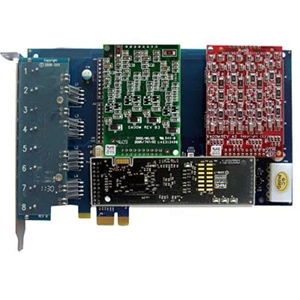 Asterisk Card TDM800E 8 Port Dahdi Card FXO FXS 2U Board Free Pbx,Issabel,IP PBX - Picture 1 of 7