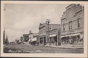CANADA  LACOMBE, ALTA. Barnett Ave. postcard unused - Bild 1 von 1