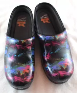 Dansko XP 39 Clogs 8.5- 9 Professional Comfort Multicolor Enclosed Clogs - Picture 1 of 8