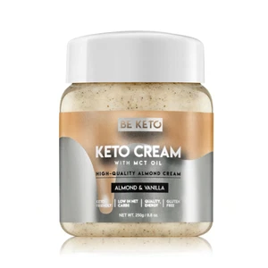 Be Keto Keto Cream Almond & Vanilla 250g (BBD 04-25) - Imagen 1 de 1