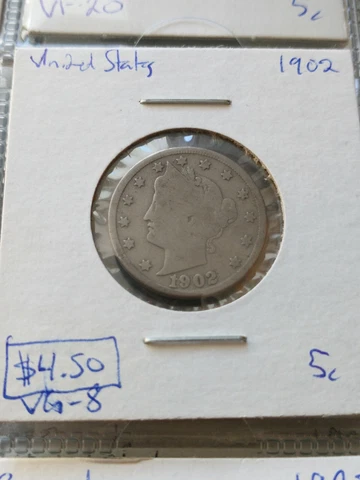 1902 5c United States MUST SEE  No Reserve!  (Coin #795) Cover