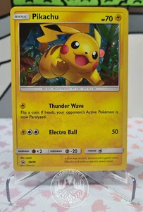Pikachu SM76 Black Star Holo Promo 2017 NM to LP - Bild 1 von 2
