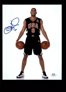 Allan Houston Signed 8x10 Photo New York Knicks Team USA Image #9 PSA COA - Picture 1 of 2