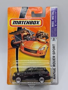 Matchbox MBX Metal (2007) Range Rover Sport Black Toy Car #26 - Picture 1 of 5