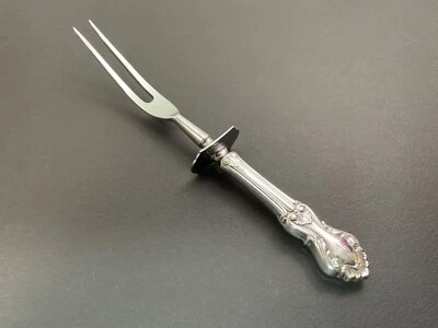 "Horquilla para tallar Frank M. Whiting Georgian Shell de plata esterlina 11 1/4""" Foto 1 de 4