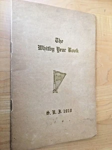 Vintage 1918 SUI "Whitby Year Book" from Iowa     - Bild 1 von 3