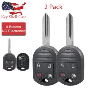 2 Repuestos para Ford F-150 250 350 450 Super Duty Llavero Remoto Estuche CARCASA - Imagen 1 de 7