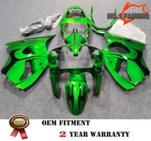 Nuevo kit de carenados ABS verde adecuado para Kawasaki ZX 6R 00-02 / ZZR 600 05-08 kit de carrocería - Imagen 1 de 2