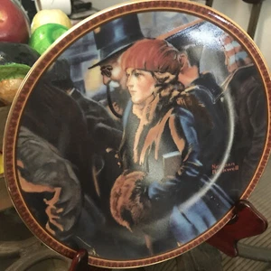 Evening Passage Collector Plate by Norman Rockwell-MIB-Ships Free - Picture 1 of 4