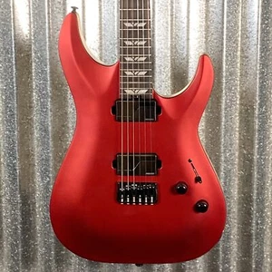 Schecter C-1 SLS Custom Hardtail Fishman Pickups Racing Red Guitar #1740 - Picture 1 of 10
