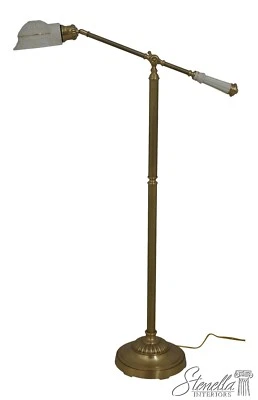 64914EC: Lenox & Brass Adjustable Arm Floor Lamp 2 Of 2 - Image 1 of 4