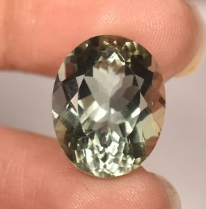 AAA Natural Flawless Green Montana Sapphire Unheated Loose Gemstone 11.20 Ct - Picture 1 of 5