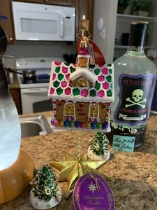Christopher Radko “Candy Coated Cottage” Ornament *NEW* - Picture 1 of 5