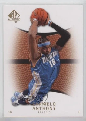 2007-08 SP Authentic Carmelo Anthony #67 HOF - Image 1 of 2