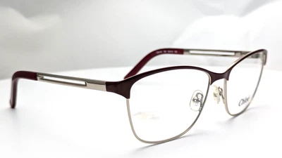 Chloe CE2122 720 Burgundy Red Gold Cat Eye Womens Eyeglasses 53mm - Image 1 of 4