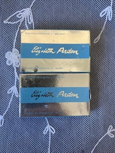 Lote de 2 mini jaboneras de viaje vintage de hotel Elizabeth Arden Ciga Hotels Italia - Imagen 1 de 5