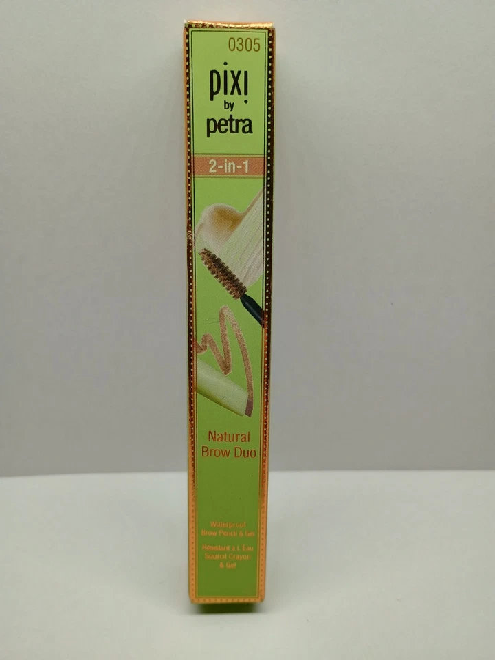 Lápiz y gel de cejas Pixi by Petra Brow Duo 2 en 1 - tú eliges (paquete de 1) Foto 1 de 1