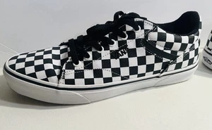 Vans Checkerboard Canvas weiß/schwarz Seldan Sneaker Herren Größe 10,5 - Bild 1 von 7