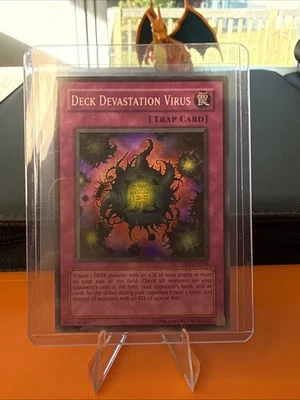 YuGiOh! Deck Devastation Virus FET-EN058 Super Rare Flaming Eternity Unlimited - Image 1 of 4