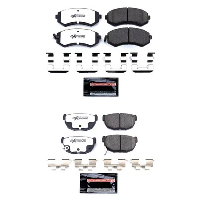 For Nissan 240SX 89-96 Brake Pad Set Z26 Extreme Street Performance Carbon-Fiber Foto 1 de 4