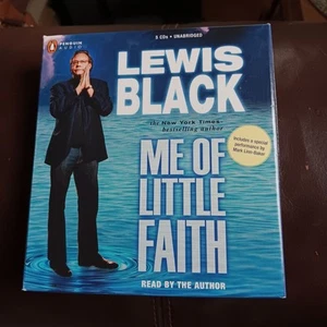 Me of Little Faith by Lewis Black (2008) Unabridged Audio CD Very Good BX 24 - Picture 1 of 2