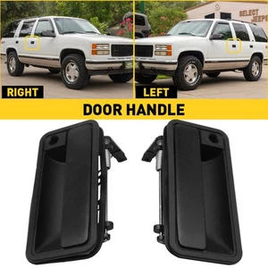 Pair Front Exterior Handle Door for Chevy C1500 GMC 1988-94 Pickup Truck Outside - Foto 1 di 8