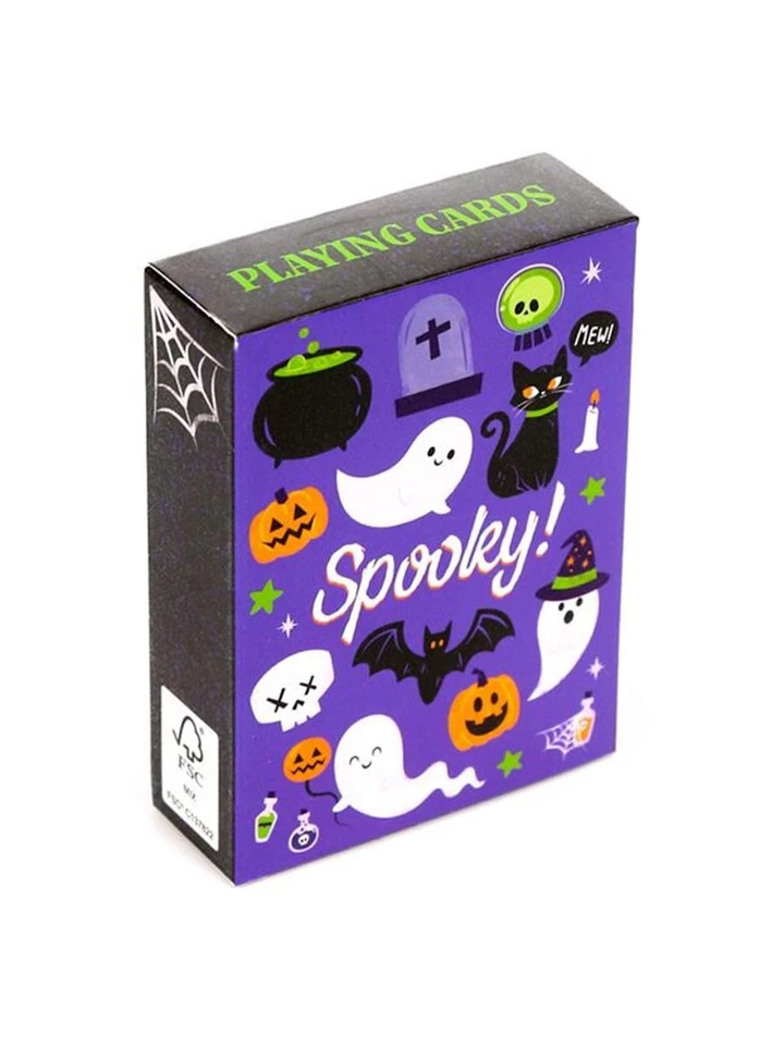 Halloween Spooky Standard Playing Card Deck - Image 1 of 1