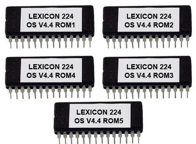 Lexicon 224 OS Version 4.4 Latest Firmware 224 only Update Upgrade Eprom Rom Ic - Imagen 1 de 2