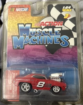 MÁQUINAS MUSCULARES NASCAR DE ACCIÓN CHEVY CAMARO 1969 DALE WONHARDT JR #8 Foto 1 de 3