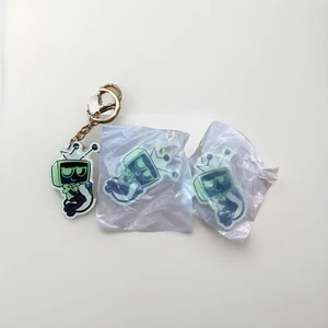 (3) Llaveros clásicos juego papá brilla en la oscuridad - Imagen 1 de 2