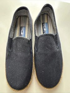 M&S Blue Harbour Men' Blue Deck Shoes UK 10 Rubber Sole Fabric Uppers - Picture 1 of 7
