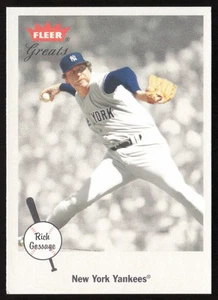 2002 Fleer Greats of the Game Rich Gossage #55 New York Yankees - Picture 1 of 2