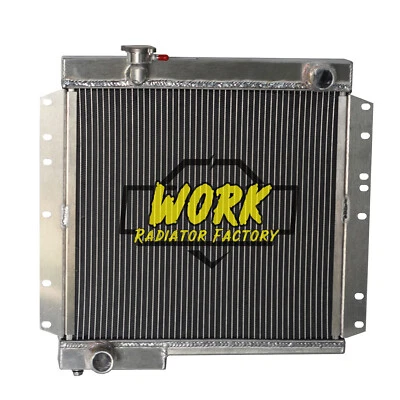 Radiador completo de aluminio apto para Toyota Land Cruiser BJ40 BJ42 3,0 L 3,2 L 3,4 L Foto 1 de 4