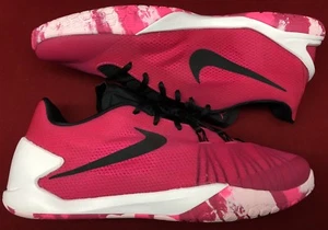 2015 Nike Hyperchase Pink White Black BCA Harden Breast Cancer 705363-602 Sz 13 - Picture 1 of 8