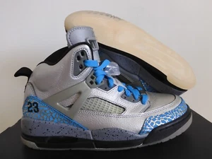 Nike Air Jordan Spizike Id Silver-Turquoise Blue Womens Sz 8 [605242-998] - Picture 1 of 6