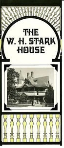 Folleto de colección The W. H. Stark House Orange Texas TX - Imagen 1 de 2