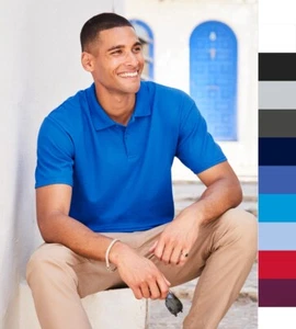 5er Pack Fruit of the Loom Herren Original Polo Shirt umettikettierbar 63-050-0 - Bild 1 von 20