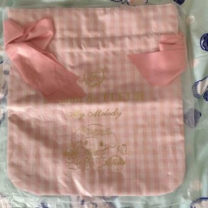Maison De Fleur x SANRIO My melody Meson Frilt Tote Bag pink Official Second ed - Picture 1 of 5