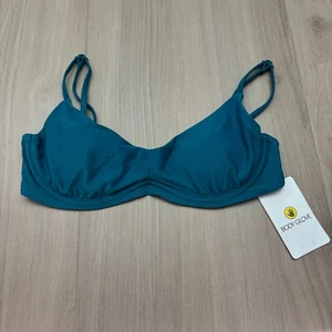 Body Glove Women's Bikini Top Size M Blue Swimwear Underwire New With Tags - Picture 1 of 4