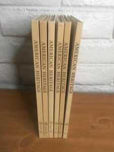 Set American Heritage Hardbound Magazines Vol. 8 Number 1-6 1956 & 1957 - Bild 1 von 21