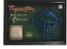 Carlton Fisk 2012 Panini Cooperstown Museum Pieces #10 