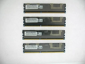 128GB 4x 32GB 4Rx4 PC3-10600R DDR3 1333 ECC  REG Server MEM W/Heat Sinks - Picture 1 of 1