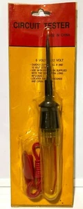 Probador de circuito automático de 6 y 12 voltios 40" comprobaciones de plomo cables eléctricos fusible enchufe de remolque - Imagen 1 de 1