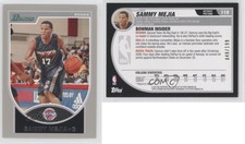 2007-08 Bowman Draft Picks & Stars Silver /199 Sammy Mejia #119 Rookie RC