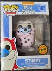 Funko POP! Stimpy #165 Chase Figure-New with Pretector- Authorized U.S Retailer
