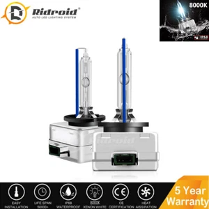2PCS New D3S Bule 8000K 42403 42302 66340 66340HBI HID XENON HEADLIGHT BULBS SET - Picture 1 of 11