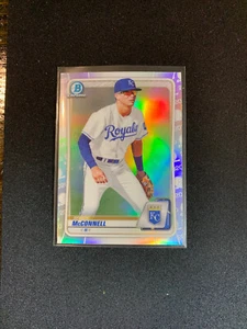 2020 Bowman Chrome Draft Refractor BRADY MCCONNELL Kansas City ROYALS #BD-108 - Picture 1 of 2