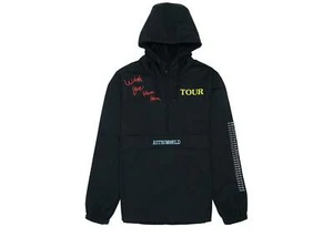 Travis Scott Astroworld Anorak Hoodie Black 2019 (93665-906) Men's Size S-XL - Picture 1 of 2